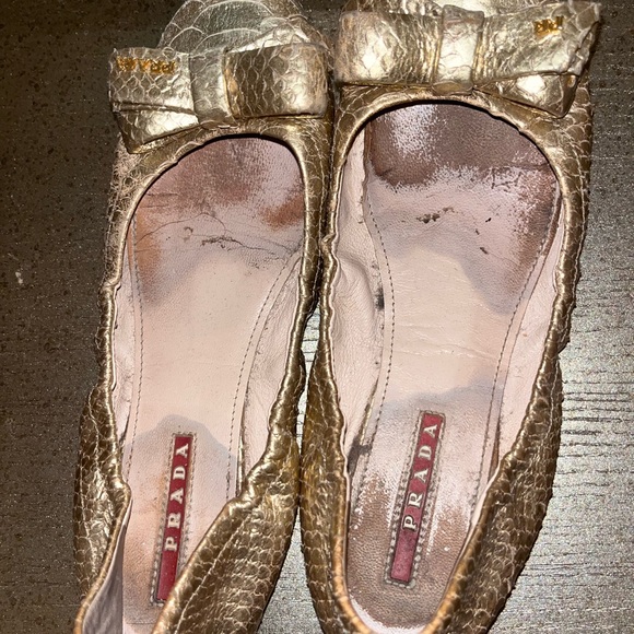 100% Authentic Prada Flats - Picture 2 of 3